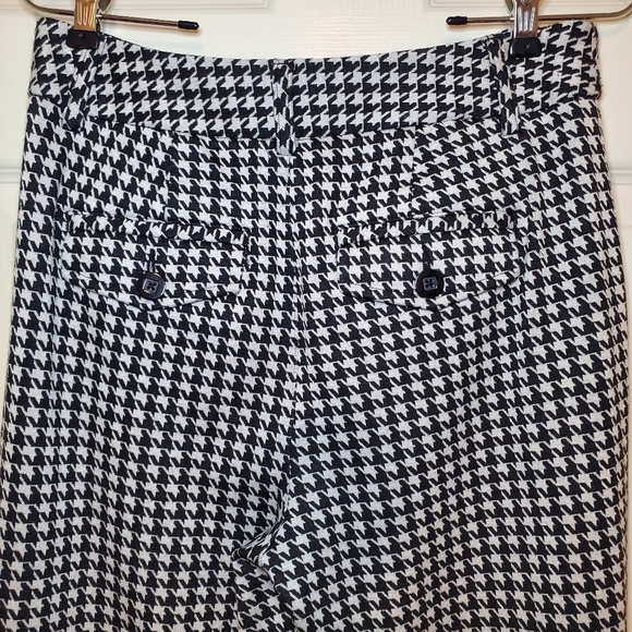Cabi Sz 4 Black White Houndstooth Trouser - Picture 6 of 10